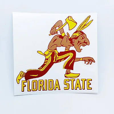 FLORIDA STATE UNIVERSITY SEMINOLES Vintage Style College DECAL Vinyl STICKER • $4.69