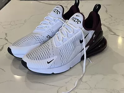 Nike Air Max 270 Men’s Sneakers (13) Burgundy/White/Black • $19.99