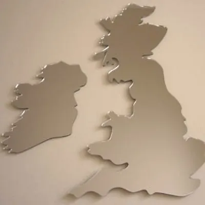 GB Mirrors - UK & Ireland Acrylic Mirror (Several Sizes Available) • $80.87