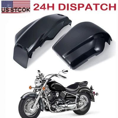 $75.66 • Buy Battery Panel Cover Fairing For Yamaha V STAR 1100 XVS1100 1999-2011 Gloss Balck