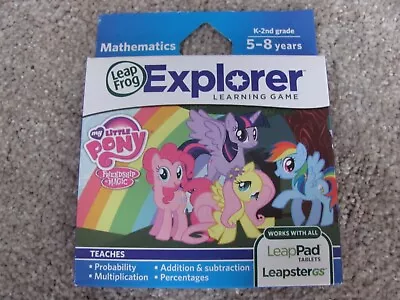 Brand New Leapfrog Explorer Learning Game: My Little Pony Friend Ship Is Magic • $51.24