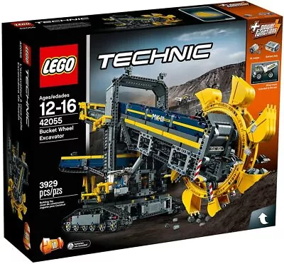 LEGO Technic BUCKET WHEEL EXCAVATOR - 42055 *BRAND NEW & SEALED* - FREE Postage! • $1399