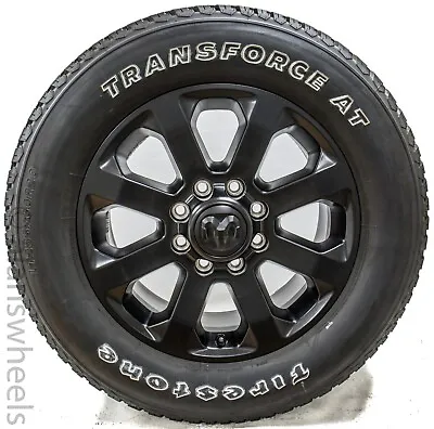 4 NEW Dodge Ram 2500 3500 8 Lug Black 20  Factory OEM Wheels Rims Tires 2697 • $2495