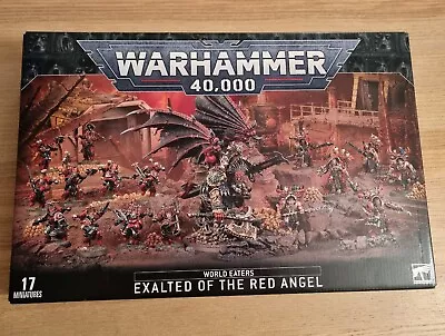 World Eaters Exalted Of The Red Angel Army Box BNIB Games Workshop Warhammer 40K • £180