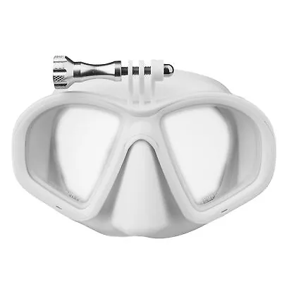 $70 • Buy DivePRO Dive Mask Shadow With GoPro Mount White