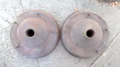 $450 • Buy 1937 1938 1939 Ford FRONT BRAKE DRUMS / HUBS Original Pair