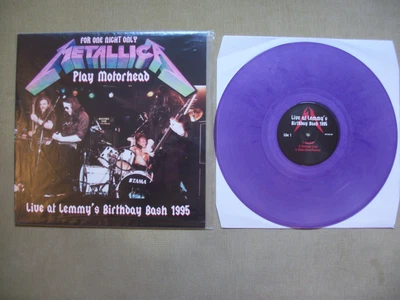 £11.50 • Buy METALLICA Plays MOTORHEAD LP...............clear.