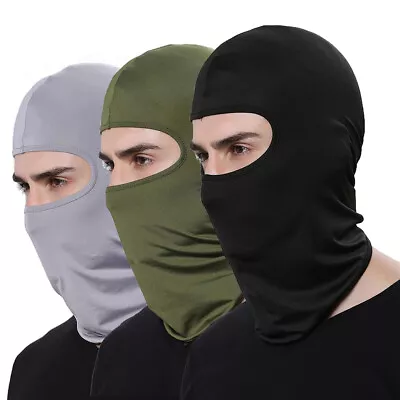 $3.99 • Buy Cycling Tactical Balaclava Full Face Mask UV Protection Breathable Helmet Liner