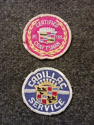 $20 • Buy NOS 2 , Vintage Authentic 1970s Cadillac Patches Rare . Never Used