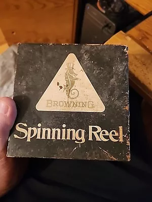 Vintage Browning Arms Co Spinning Fishing Reel Mod. 1330 W/ Box Extra Spool Read • $29.95