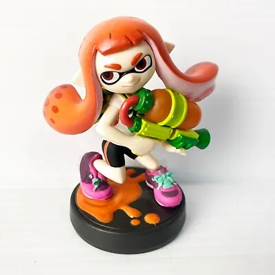 Inkling Girl - Nintendo Amiibo - Splatoon - Free Postage • $33.88