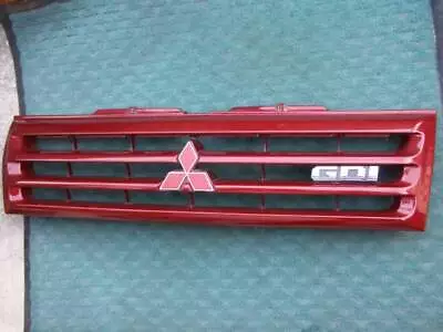 JDM Mitsubishi Pajero Io H76W Front Radiator Grill Grille OEM Roanne Red Used • $199.50