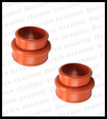 1971 VW Bus Intake Manifold SILICONE RED Boots 2pcs Volkswagen Type 2 113129729B • $10.37