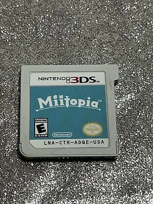 Miitopia (Nintendo 3DS 2017) Game Cartridge Only G1 • $19.99