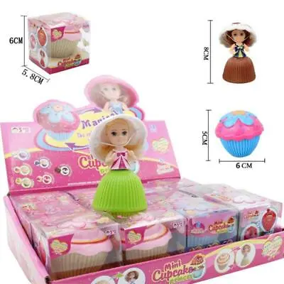 Cartoon Lovely Cupcake Princess Doll Transformed Scented Cake Doll Toy Girls C • £4.51