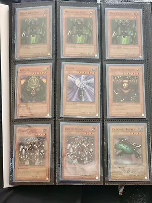 Yu-Gi-Oh! 279 Card Binder Collection - Vintage To Current - HP To NM Cards • $282