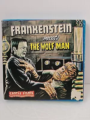 Frankenstein Meets The Wolfman 8mm Complete Edition Castle Films Horror • $49.95