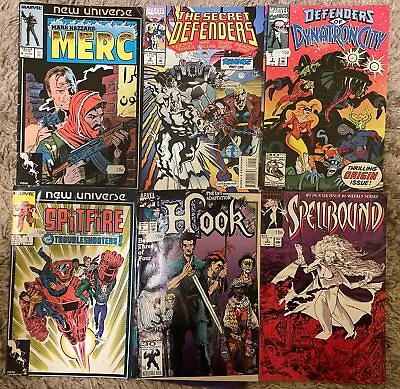 6 Issue Mostly 1990s Miscellaneous Marvel Comics Bundle. Mixed Grades • £8