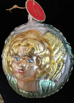 Ornament Glass Blown Hand Painted Made In Poland • $17.85