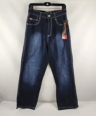 SOUTHPOLE ORIGINAL FIT CLASSIC BAGGY LOW WAIST DENIM 3180 JEANS Size 29 NWT • $59.95