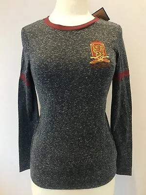 BNWT GRYFFINDOR Long Sleeved T-Shirt Top HARRY POTTER Blue Primark XS-XL • $27.38