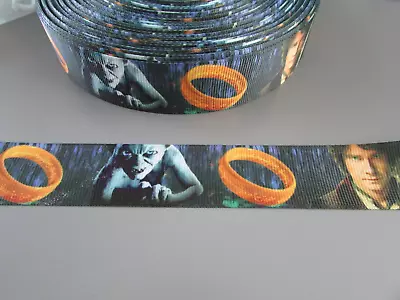 Lord Of The Rings 2.5cm Grosgrain Ribbon X 1 Metre • £1.50