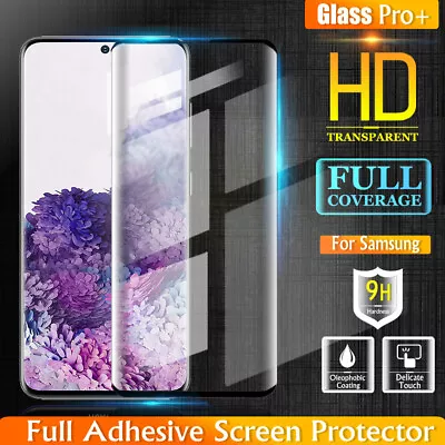 For Samsung Galaxy S21 S20 Ultra Plus FE 5G Tempered Glass Screen Protector Film • $3.99