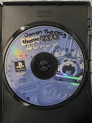 Theme Park World - PS1 - Playstation One - Disc Only • $9