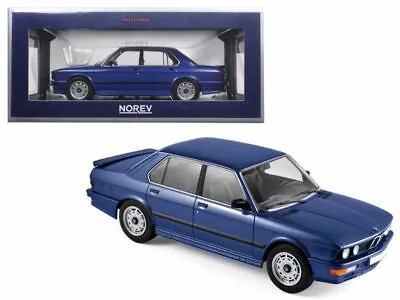$189 • Buy Norev 1987 BMW M535i (E28) Blue Metallic 1:18*New Item!