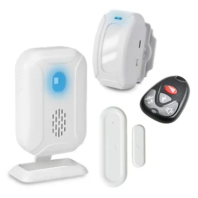 Wireless Door Window Security Burglar Alarm Infrared Motion Magnetic Sensor Bell • $11.24