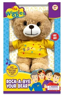 The Wiggles Rock-a-Bye Your Bear Musical Plush Bear   Licensed • $39.99