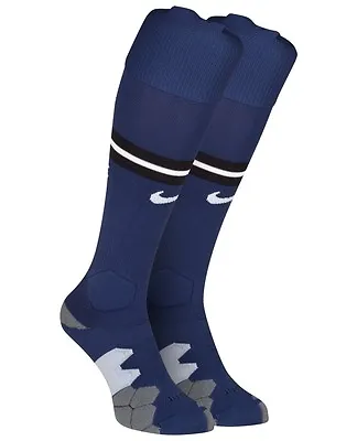 Nike Dri Fit Manchester United Away Football Socks Junior Small UK 2-5 MUFC Navy • £14.99