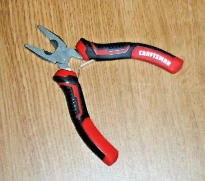 New Craftsman Linesman Mini  Pliers Flat Nose Wire Cutter • $19.99