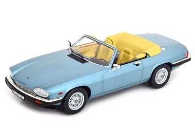 Norev 1/18 Diecast 1988 Jaguar Xj-s Xjs Convertible Light Metallic Blue 182635 • $163.73