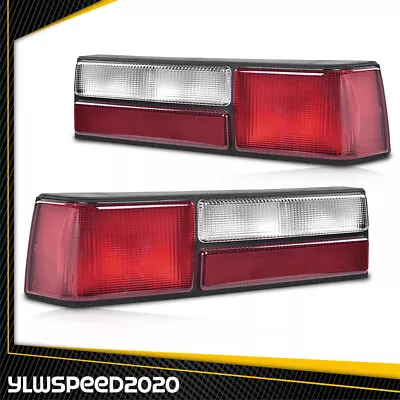 Tail Lights Taillamps Rear Brake Lights Pair Fit For 1987-1993 Mustang LX • $74.88