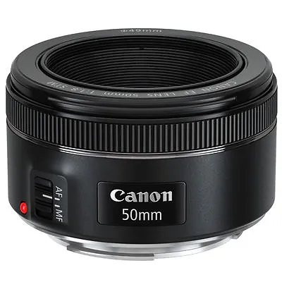 Canon EF 50 Mm F/1.8 EF STM For Canon - Black • £99.95