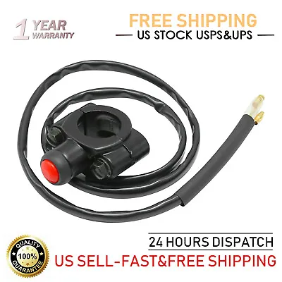 Motorcycle Engine Stop Start Kill Switch Button For Dirt Bike ATV Quad Universal • $11.30