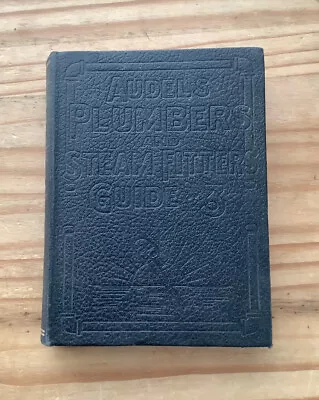 Audel’s Plumbers And Steam Fitter Guides 1949 • $8