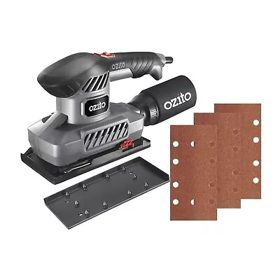 Ozito Finishing Orbital Sander Electric Corded 150W 1/3 Sheet For Timber Surface • $54.99