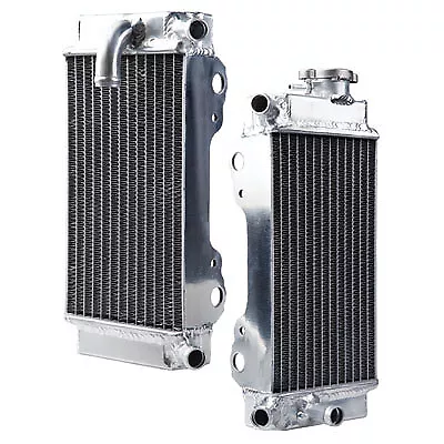 Tusk Aluminum Radiator Set : Honda CRF250R 2006–2009-Motocross • $153.94