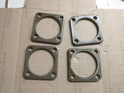 Lot Of 4 Exhaust Flanges 4 Bolt 2 1/2 Inch Hole • $20