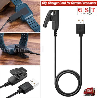 USB Charging CABLE Clip Charger Cord For Garmin Forerunner 230 235 630 645 735XT • $7.72