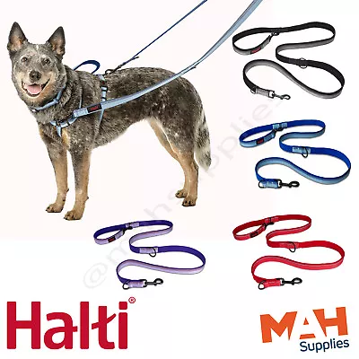 Halti Double Ended Dog Lead Training Multifunction Reflective Walking Leash • £21.99