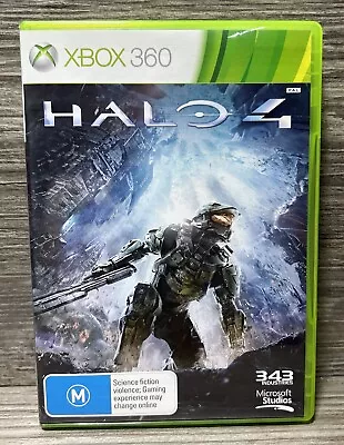 Xbox 360 Halo 4 Game Havok PAL M Science Fiction War Space Fighting Aliens • $14.95