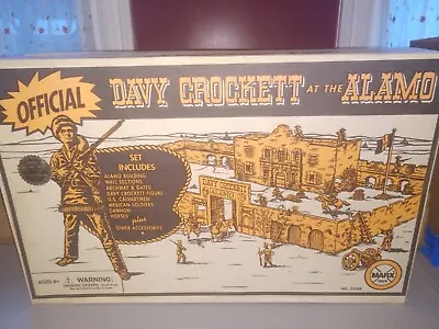 Official Davy Crockett At The Alamo Set Marx Toys 160th Anniversary Playset • $158.39