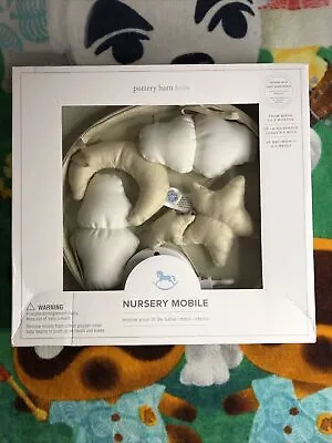 Pottery Barn Kids Moon And Stars Felted Nursery Mobile ~ New NRFB Please Read • $33.99