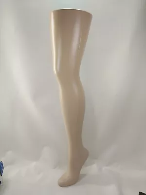 Female Plastic Hip High Mannequin Leg - Hip High Heel 28.5 H - Self Standing • $49.99