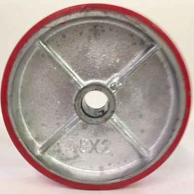 Heavy Duty 8″ X 2″ POLYURETHANE WHEEL • $17.29