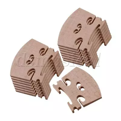 15PCS Violin Maple Bridge Violin Parts 4/4 Musical Instrument Accessories • $8.68