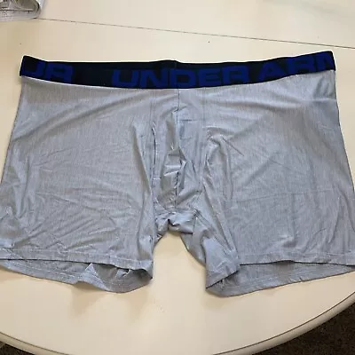 NWOT Mens Under Armour Boxer Brief Gray5XL • $18